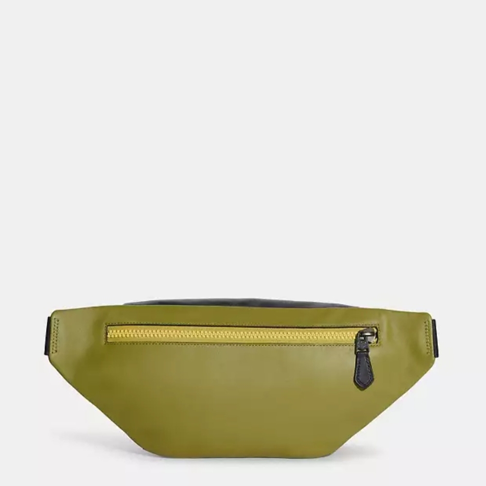 Coach Men's Two-Tone Belt Bag - Picture 4 of 13